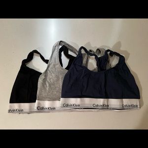 Bundle of Calvin Klein Bralettes - Classics